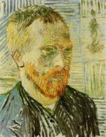 Gogh, Vincent van - Self Portrait with a Japanese Print